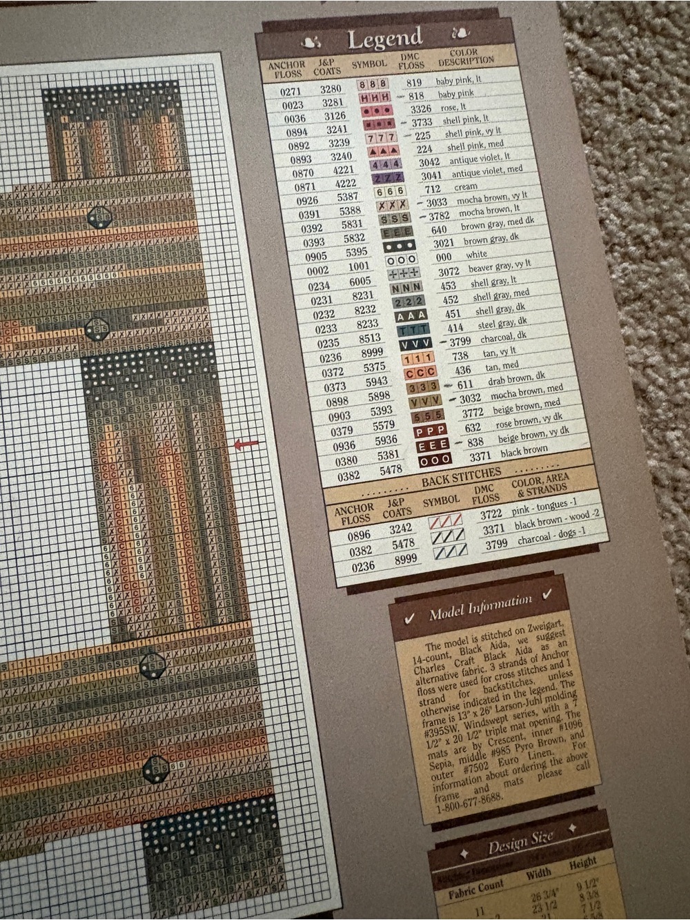 Cross-Stitch Pattern Booklets Collection - Pointers, The Cat, Celestial Horizons - Picture 3 of 11